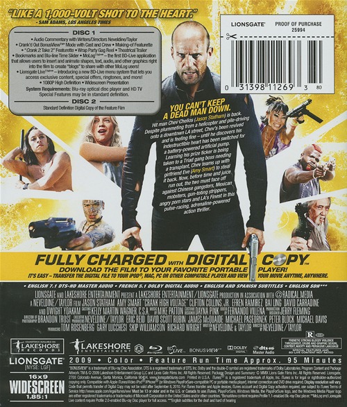 Ihr Uncut DVD-Shop!  Crank 2: High Voltage (Limited Mediabook