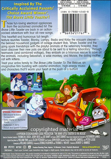the brave little toaster to the rescue fmovies