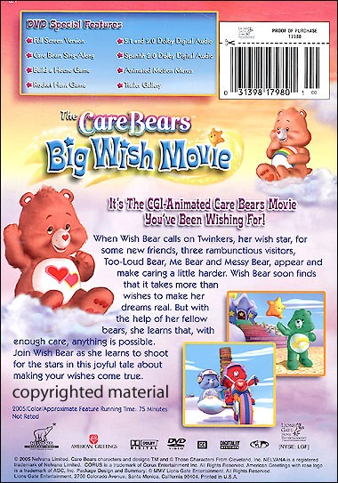 care bears big wish movie 2005